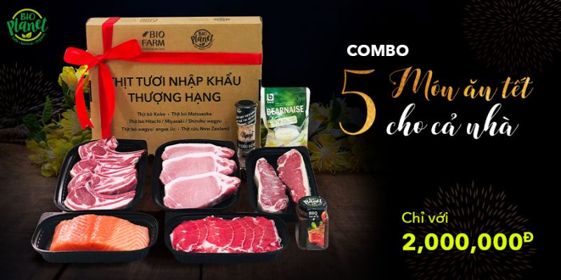 Combo thực phẩm đa quốc gia