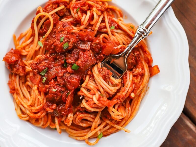 Moms Spaghetti Sauce Recipe A Healthy Slice Of Life 6 Of 6 800x600