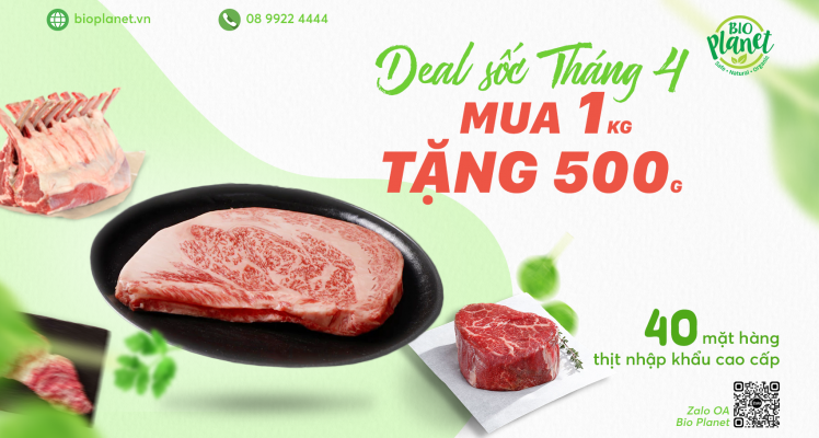 Banner Mua 1kg Tặng 500g