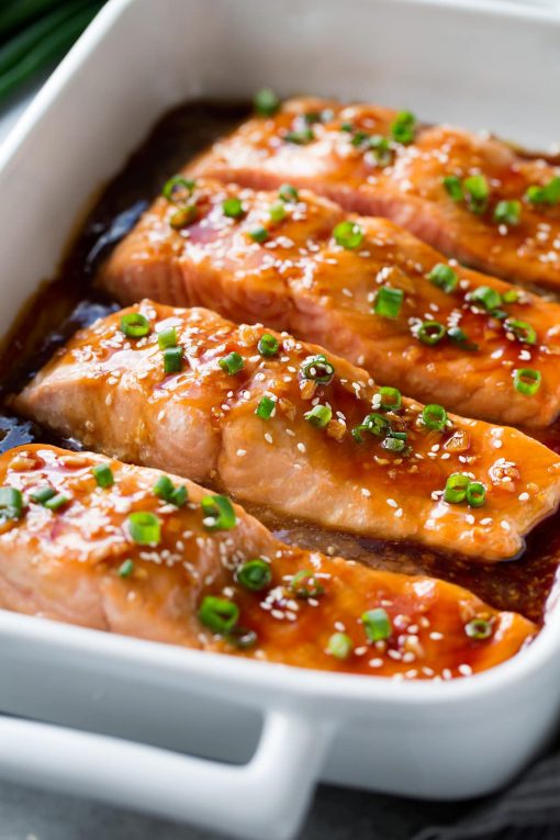 Teriyaki Salmon 6