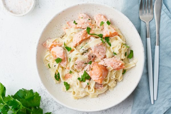 Pasta With Salmon